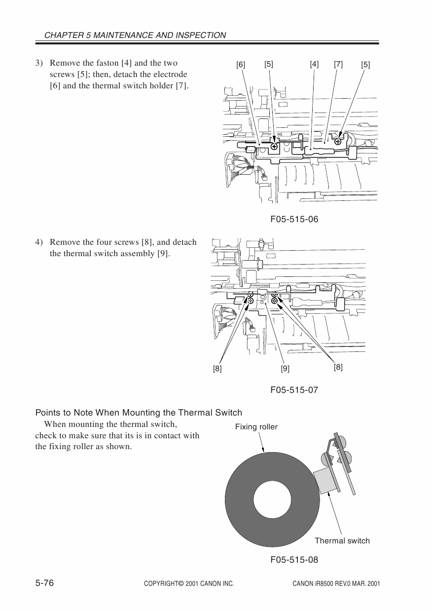 Canon imageRUNNER-iR 8500 Service Manual-5